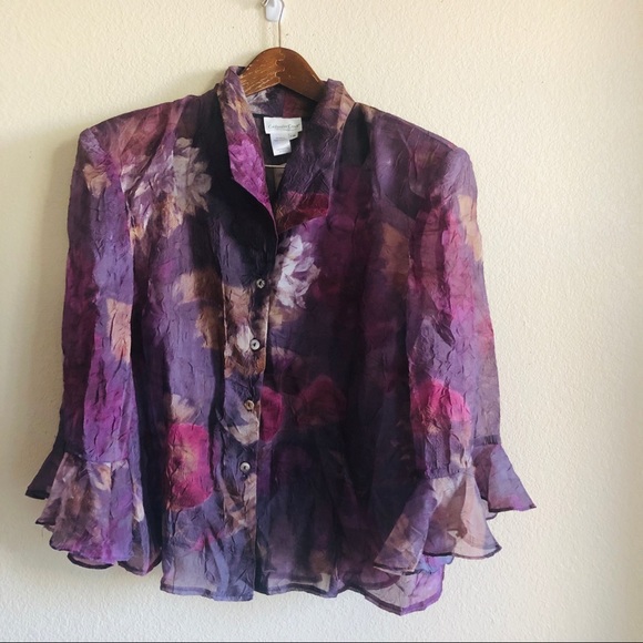 Coldwater Creek || NWT Dress Floral 2pc Set - Picture 1 of 9